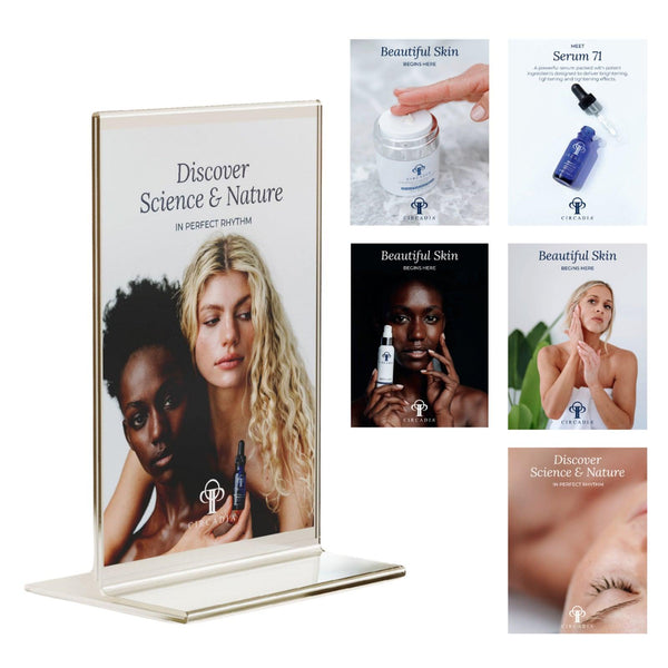 Acrylic Sign Holder - Small