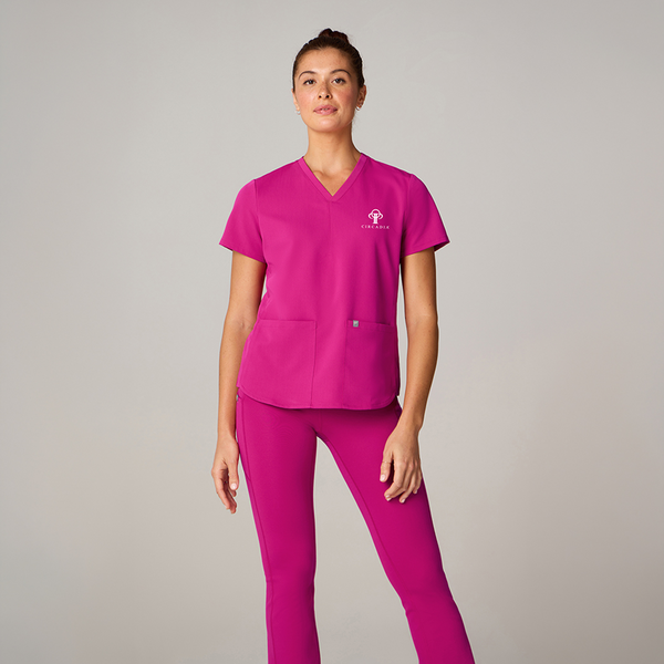 Circadia x Fabletics Women's Method 2-Pocket Scrub Top