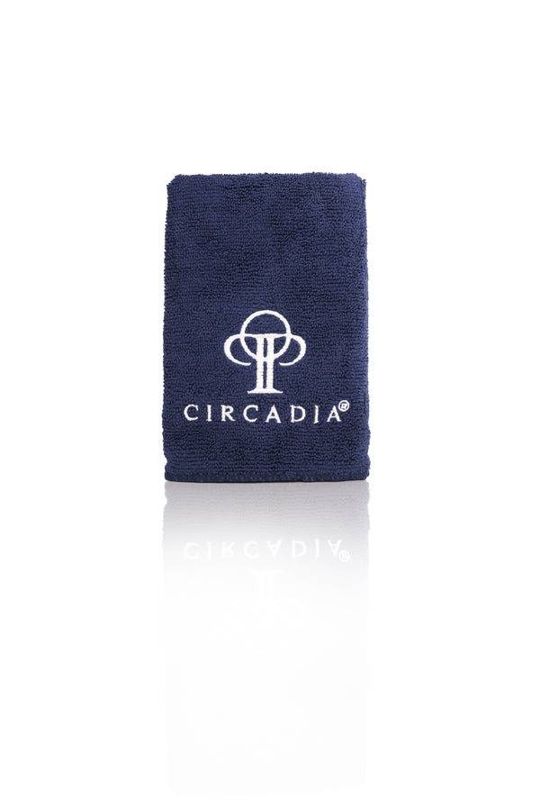 Navy Blue Microfiber Towel